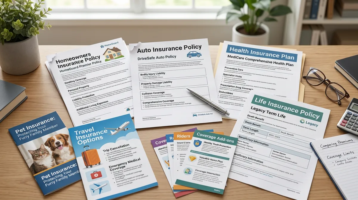 Виды страховых программ